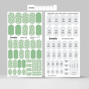 Nail Wraps Manichiura Flowers 104 Annette Nails MWR-104 - Img 3