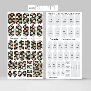 Nail Wraps Manichiura Flowers 114 Annette Nails MWR-114 - Img 3