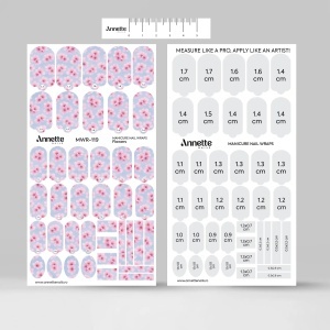 Nail Wraps Manichiura Flowers 119 Annette Nails MWR-119 - Img 3