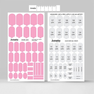Nail Wraps Manichiura Pure Color 205 Annette Nails MWR-205 - Img 4