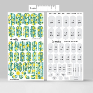 Nail Wraps Manichiura Summer 22 Annette Nails MWR-022 - Img 3