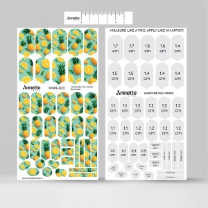 Nail Wraps Manichiura Summer 23 Annette Nails MWR-023 - Img 3