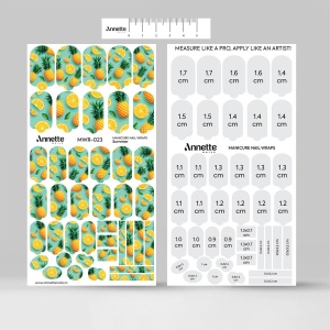 Nail Wraps Manichiura Summer 23 Annette Nails MWR-023 - Img 4