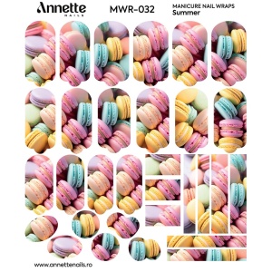 Nail Wraps Manichiura Summer 32 Annette Nails MWR-032 - Img 2