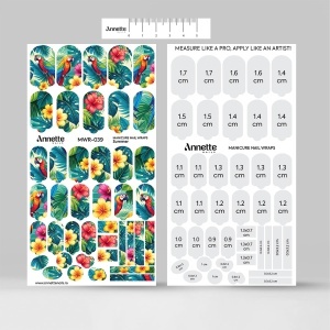 Nail Wraps Manichiura Summer 39 Annette Nails MWR-039 - Img 3