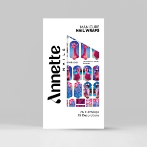 Nail Wraps Manichiura Summer 45 Annette Nails MWR-045 - Img 3
