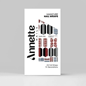 Nail Wraps Manichiura Traditional 69 Annette Nails MWR-069 - Img 2
