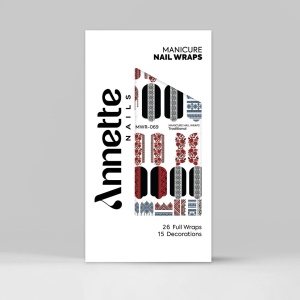 Nail Wraps Manichiura Traditional 69 Annette Nails MWR-069 - Img 3