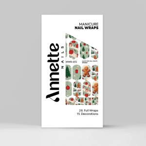 Nail Wraps Manichiura Winter 72 Annette Nails MWR-072 - Img 3
