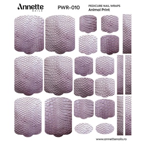 Nail Wraps Pedichiura Animal Print 10 Annette Nails PWR-010 - Img 2