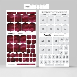 Nail Wraps Pedichiura Animal Print 11 Annette Nails PWR-011 - Img 4