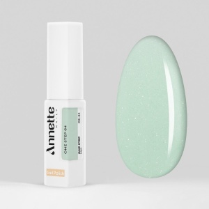 Oja Semipermanenta 3 in 1 One Step Mint - 8ml Annette Nails OS-64 - Img 2
