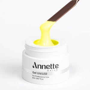 Paint Gel Solid Neon Yellow 06 Wipe - 5ml Annette Nails GPS-06 - Img 5