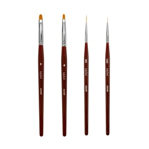 Set pensule unghii MUW- 4 pensule
