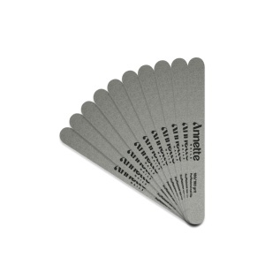 Set Pile Unghii din Lemn Ovale 10 buc 180/180 grit Gri Annette Nails PWD-01-180/180G-S10 - Img 3