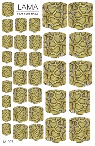 Sticker Nail Wraps LM-007