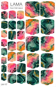 Sticker Nail Wraps LM-117