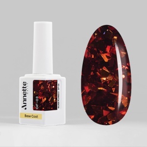 Baza Rubber Glass Flakes 3 - 12ml Annette Nails GF-03 - Img 2