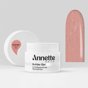 Gel Constructie Shimmer Natural - 15ml Annette Nails GBS-09-15 - Img 2