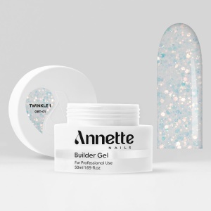 Gel Constructie Twinkle 1 - 50ml Annette Nails GBT-01-50 - Img 2