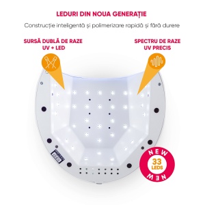 Lampa unghii LED/UV - SUN2C - 48W Originala - Img 5