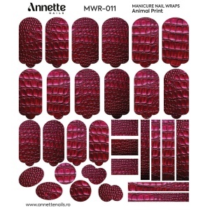 Nail Wraps Manichiura Animal Print 11 Annette Nails MWR-011 - Img 1
