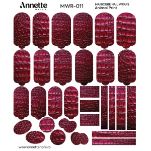 Nail Wraps Manichiura Animal Print 11 Annette Nails MWR-011 - Img 2