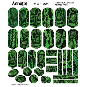 Nail Wraps Manichiura Animal Print 4 Annette Nails MWR-004 - Img 2