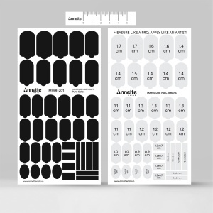 Nail Wraps Manichiura Pure Color 201 Annette Nails MWR-201 - Img 3