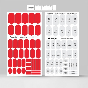 Nail Wraps Manichiura Pure Color 209 Annette Nails MWR-209 - Img 4