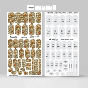 Nail Wraps Manichiura Summer 37 Annette Nails MWR-037 - Img 4