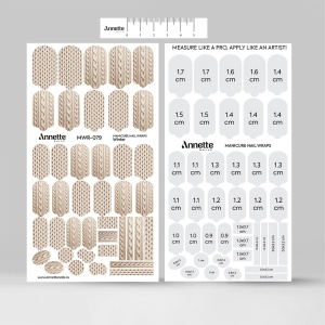 Nail Wraps Manichiura Winter 79 Annette Nails MWR-079 - Img 4