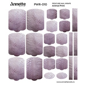 Nail Wraps Pedichiura Animal Print 10 Annette Nails PWR-010 - Img 1