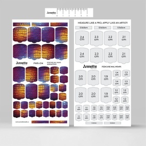 Nail Wraps Pedichiura Animal Print 14 Annette Nails PWR-014 - Img 3