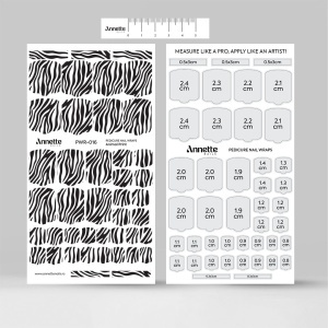 Nail Wraps Pedichiura Animal Print 16 Annette Nails PWR-016 - Img 3