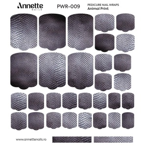 Nail Wraps Pedichiura Animal Print 9 Annette Nails PWR-009 - Img 2