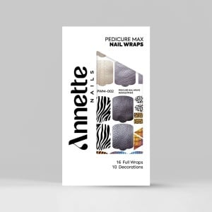 Nail Wraps Pedichiura Max Animal Print 2 Annette Nails PWM-002 - Img 2