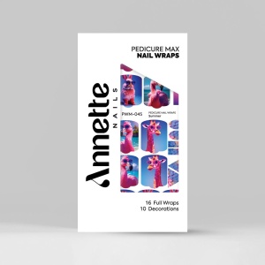 Nail Wraps Pedichiura MAX Summer 45 Annette Nails PWM-045 - Img 3