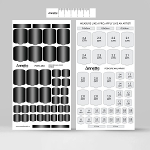 Nail Wraps Pedichiura Ombre 250 Annette Nails PWR-250 - Img 4
