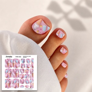 Nail Wraps Pedichiura Summer 30 Annette Nails PWR-030 - Img 1