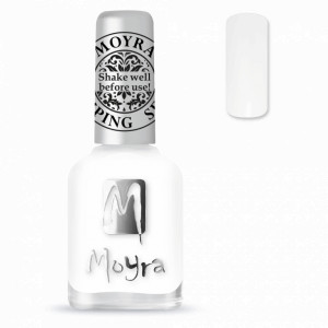 Oja stampila Alb - MOYRA - SP07