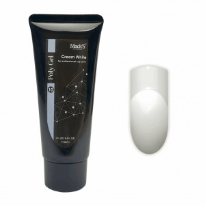 Polygel MACKS Cream White -60ml