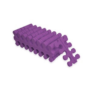 Set Despartitoare Degete Pedichiura 50 buc Mov Annette Nails PS-01M-S50 - Img 2