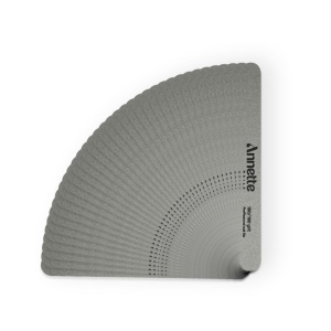 Set Pile Unghii din Lemn Ovale 50 buc 180/180 grit Gri Annette Nails PWD-01-180/180G-S50 - Img 2
