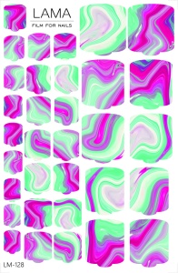 Sticker Nail Wraps LM-128