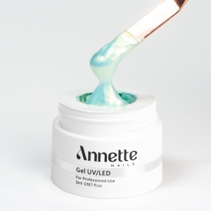 3D Gel Design Pearl Green 02 - 5ml Annette Nails GDP-02 - Img 4
