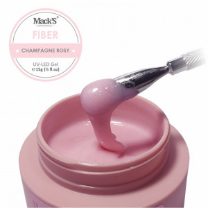 Gel autonivelant MACKS Fiber Champagne Rosy -15g