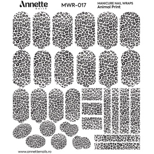 Nail Wraps Manichiura Animal Print 17 Annette Nails MWR-017 - Img 2