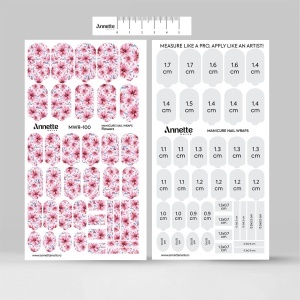 Nail Wraps Manichiura Flowers 100 Annette Nails MWR-100 - Img 3