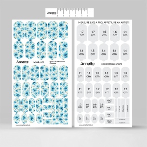Nail Wraps Manichiura Flowers 101 Annette Nails MWR-101 - Img 4